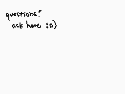 Drawn comment by Tiramise