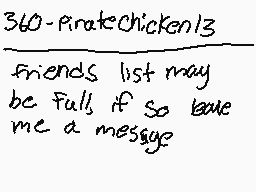 Drawn comment by deathekid