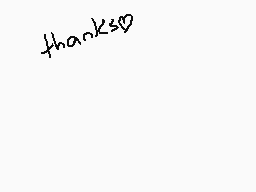 Drawn comment by -アhoenix°
"thank's"
