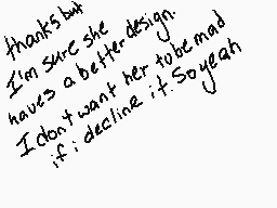 Drawn comment by $cribblez♥