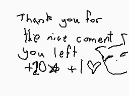 Drawn comment by tiny✕