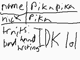 Gezeichneter Kommentar von PikaPika