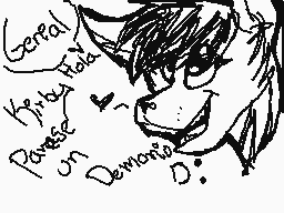 Drawn comment by Gヤ@Tzcrazy
"General Kenshin Pavise un Demonio D:"