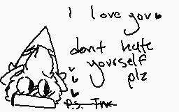 Drawn comment by ♥～Ralsei～♥