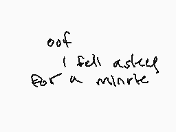 Drawn comment by ↑Sidesky↓