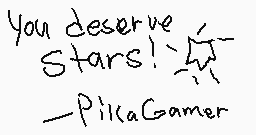 Gezeichneter Kommentar von PikaGamer