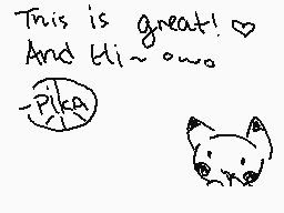 Drawn comment by PikaPeace