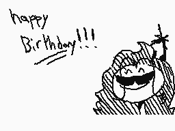 Drawn comment by PeⒶNutty69
"happy Birthday!!!"