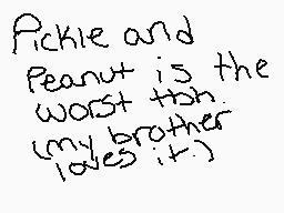 Drawn comment by Peanut