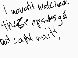 Drawn comment by DoubleBone