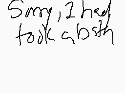 Drawn comment by cherri