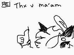 Drawn comment by SadQu33n☔
"Thx u ma'am"