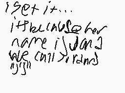 Drawn comment by Johnson😑