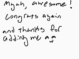 Drawn comment by CandyKitty