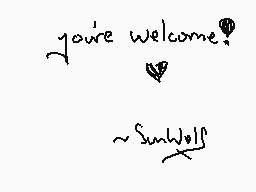 Drawn comment by SunWolfX