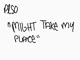 Drawn comment by SnysidePup