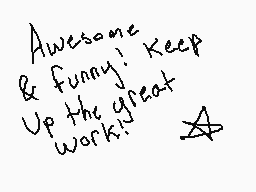 Drawn comment by GamerGirl