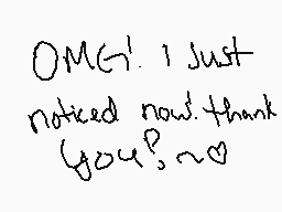 Drawn comment by *～×Dory×～*