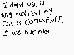 Drawn comment by ∞Cotten∞