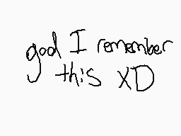 Drawn comment by Sara Anne