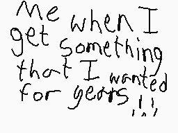 Drawn comment by sansisbae