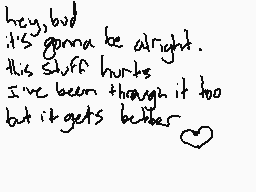 Drawn comment by Beth♥♠