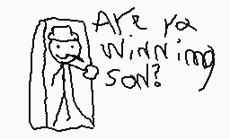 Drawn comment by Bob Ross