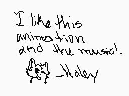 Drawn comment by Haley