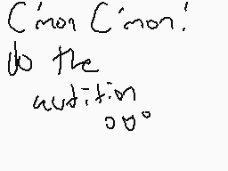Drawn comment by Raven
"'Comon Comon' do the condition"