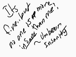 Drawn comment by U-Insanity