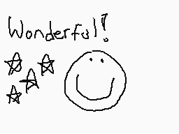 Drawn comment by cas
"Wonderful!"