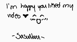 Drawn comment by ※SasuNaru※