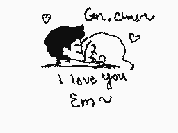 Drawn comment by Nena
"Gn, chun I love you Em~"