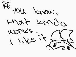 Drawn comment by Trash