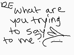 Drawn comment by Trash