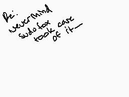 Drawn comment by MP Vain™