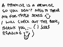 Drawn comment by mom