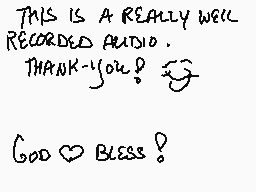 Drawn comment by mom