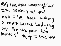 Drawn comment by Novriix