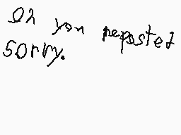 Drawn comment by ★Player02