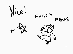 Drawn comment by aceseefour
"Nice! + fancy pants"