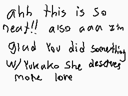 Drawn comment by ♥Nini♥