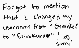 Drawn comment by ErinaKuro♥