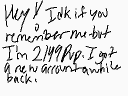 Drawn comment by 2149 Pup