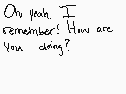 Drawn comment by FIREKNIGHT