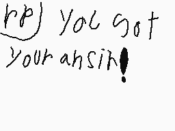 Drawn comment by EpicmagiK☆