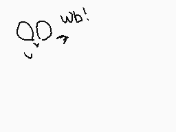 Drawn comment by aqua±
"QO wB!"