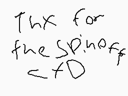 Drawn comment by ★/＼／\€GⒶ☆
"Thx for the spinoff <FD"