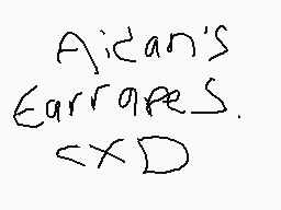 Drawn comment by ★／\/＼€GⒶ★
"Aican's Earrings. <×D"
