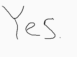 Drawn comment by Mega
"Yes."